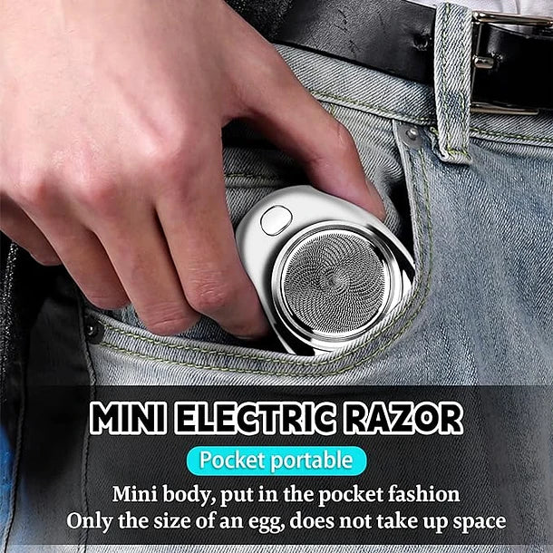 Mini Afeitadora Eléctrica Portátil usb