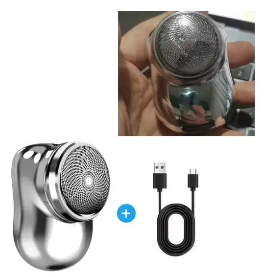 Mini Afeitadora Eléctrica Portátil usb