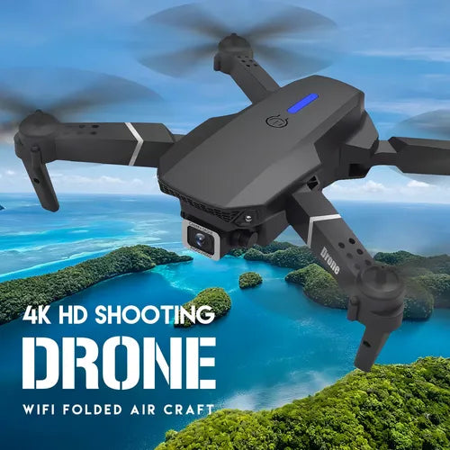 Drone E88 Pro Max: Vuela y Graba 4K sin Gastar una Fortuna