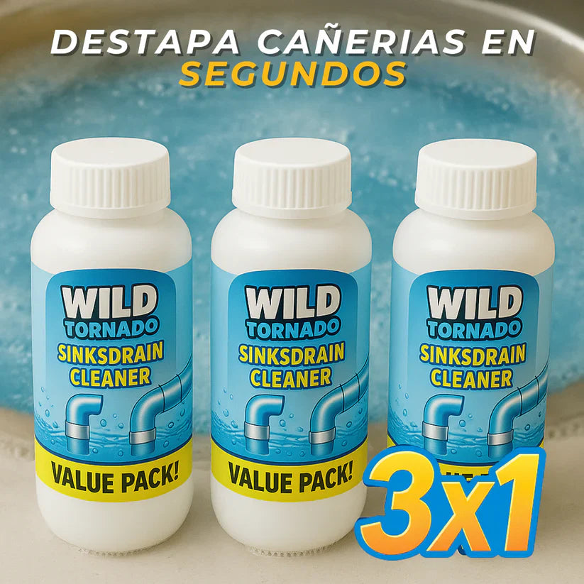 ¡Dile Adiós a las Cañerías Tapadas! X 3 Unidades🚽